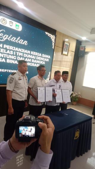 Perkuat Pengamanan, Rutan Dumai Gelar Rapat Bersama Jajaran Pengamanan